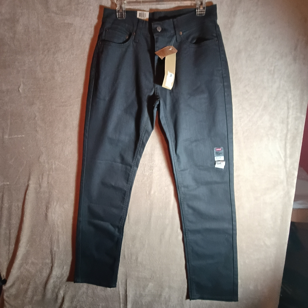 Levi's 541 Athletic Taper Stretch Jeans Dark Gray Mens 30x32 NEW